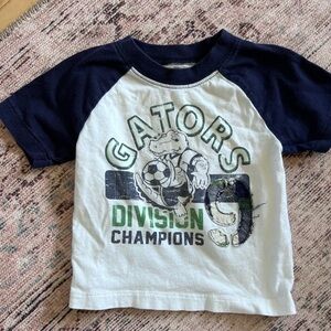 Place Blue and White Short Sleeve Tee Gators